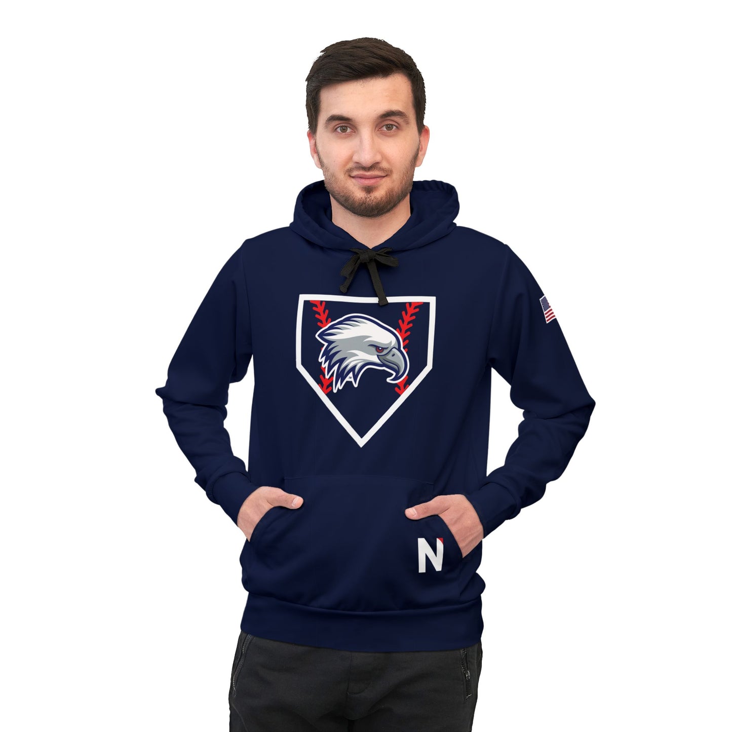 NTCC Baseball - Athletic Hoodie (AOP)