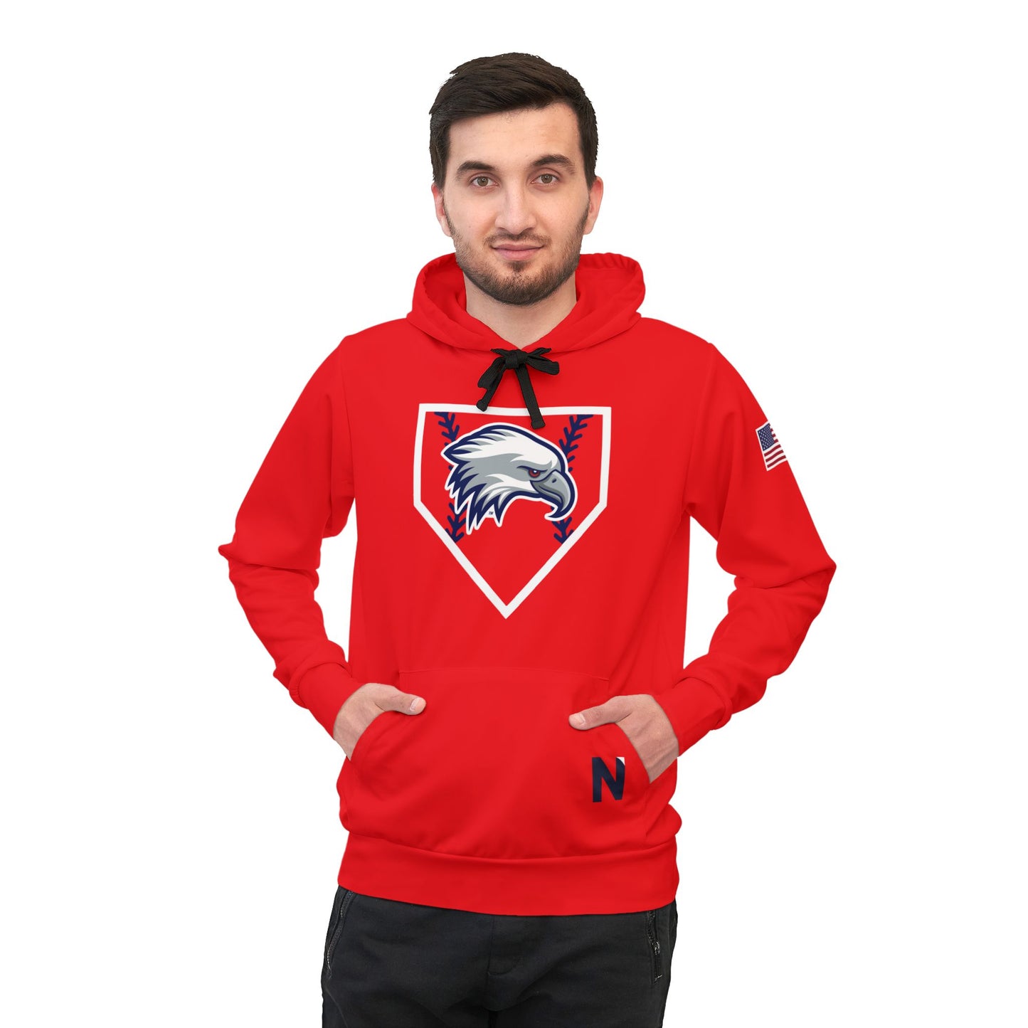 NTCC Baseball - Athletic Hoodie (AOP)