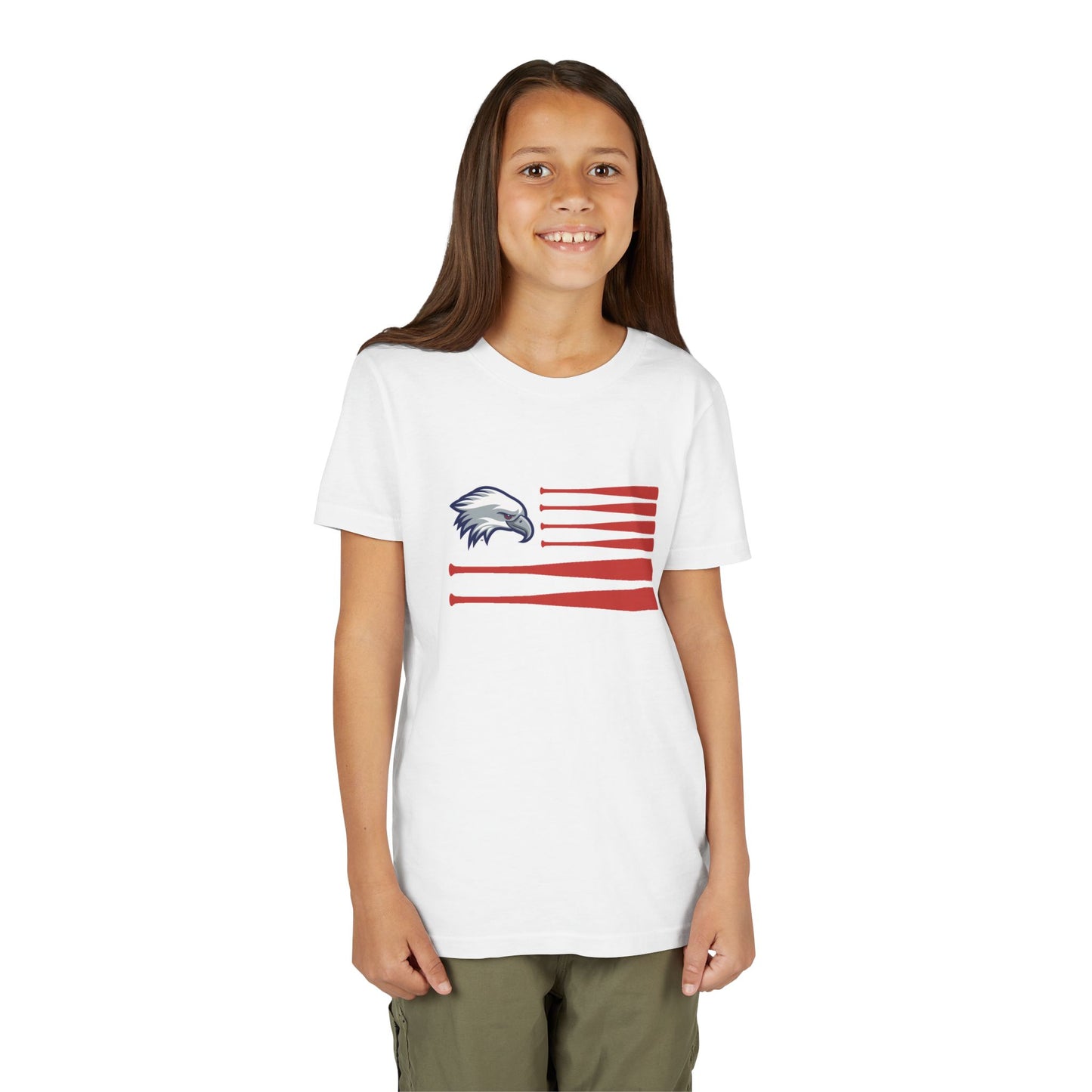 NTCC - Youth Patriotic Eagle Baseball Tee
