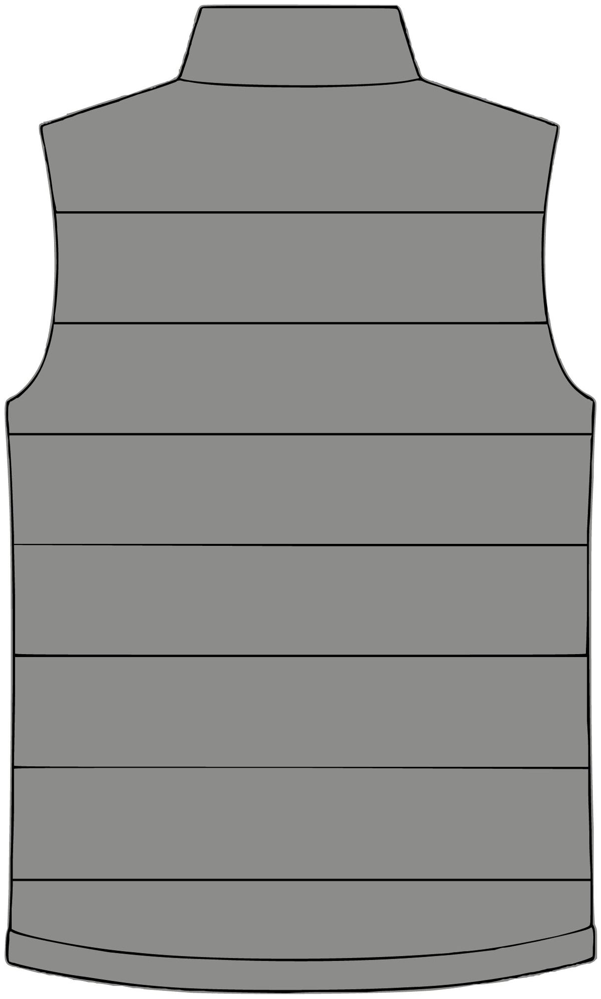 Matrix - Puffer Vest — Lightweight Quilted Vest with 'MATRIX' Chest Logo