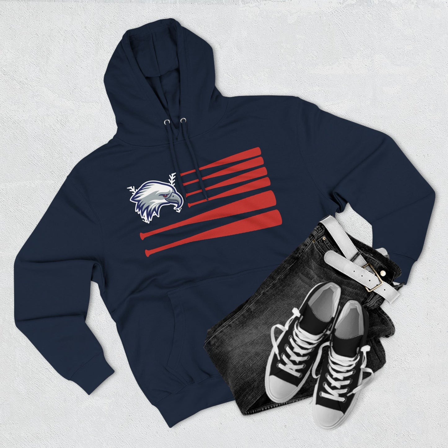 NTCC - 'Merica - Three-Panel Fleece Hoodie