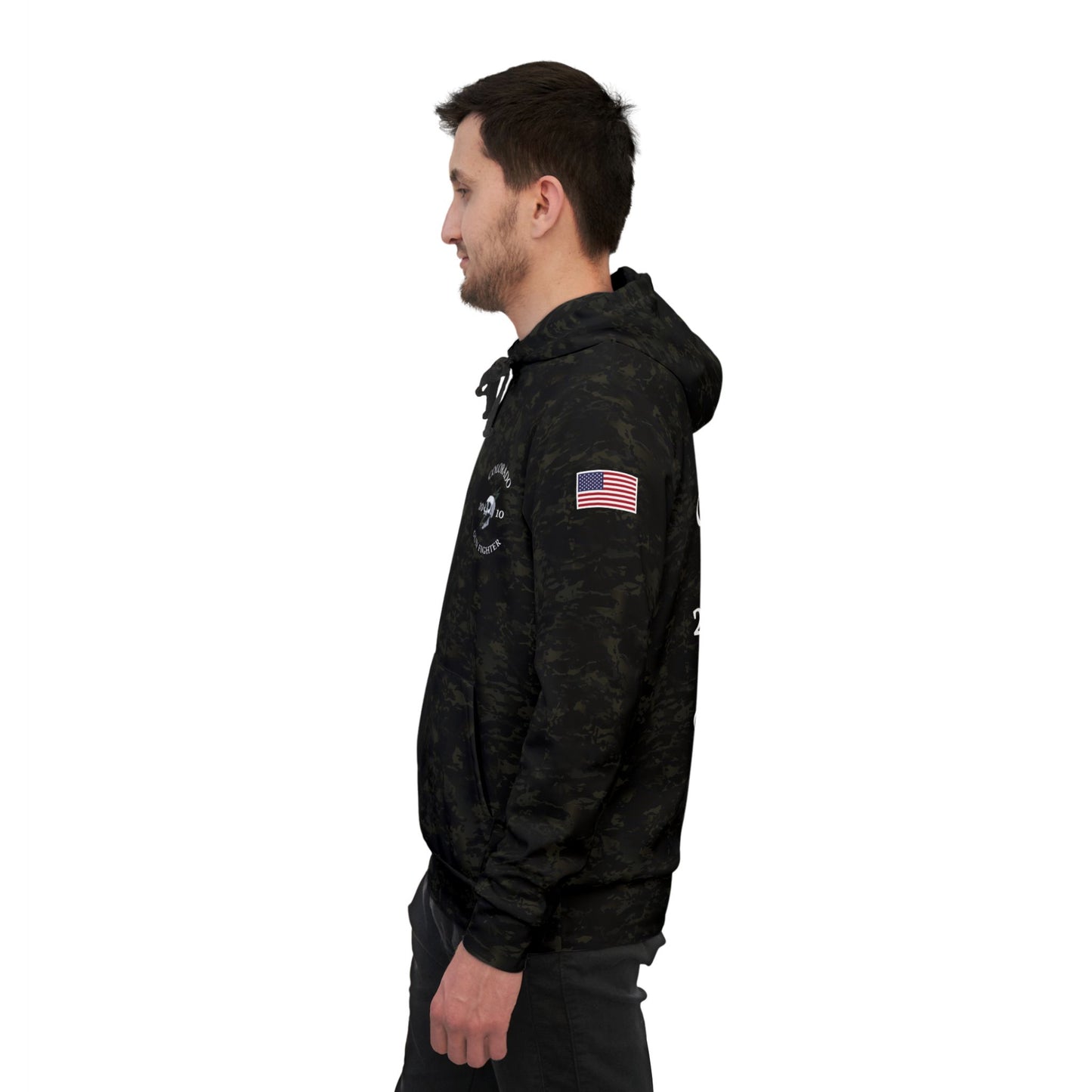 CGF Black Multicam Athletic Hoodie (AOP)