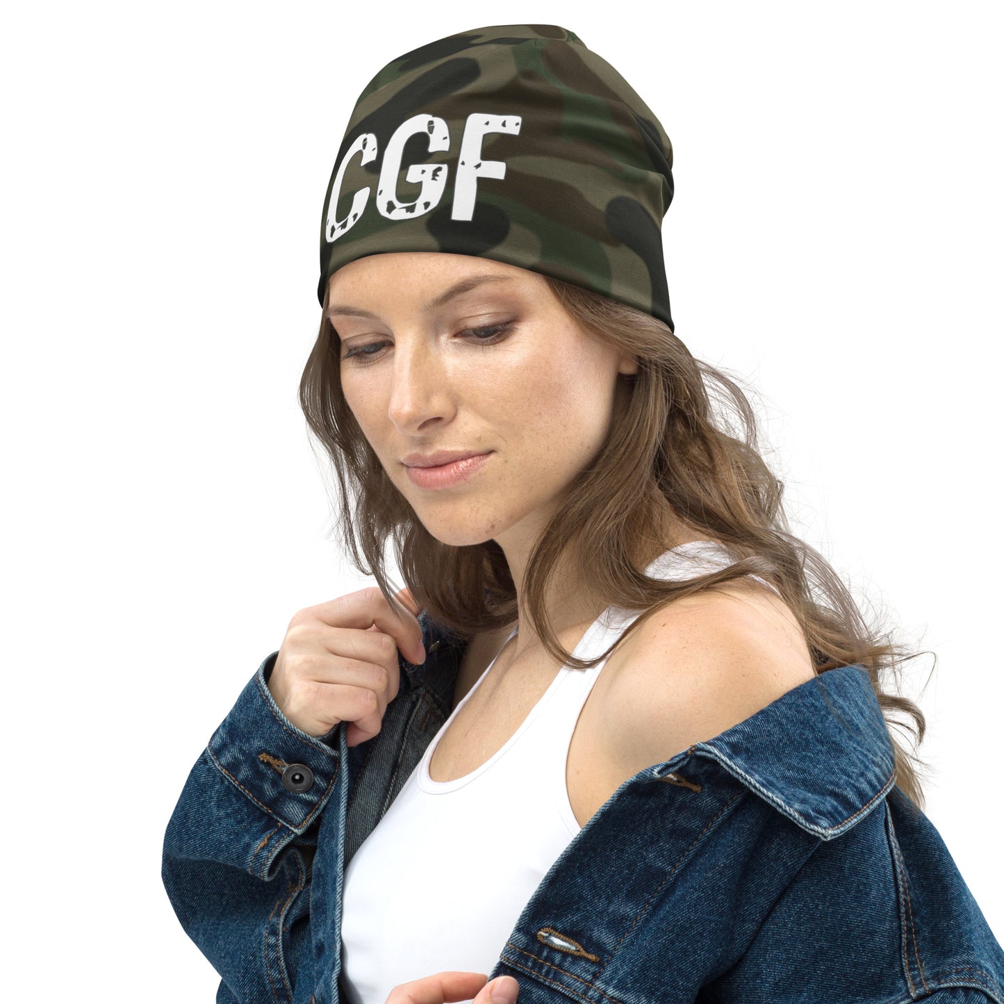 CGF Camo All-Over Print Beanie