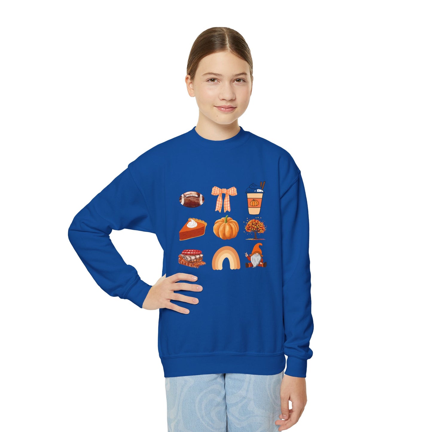 All About Fall - Youth Crewneck Sweatshirt