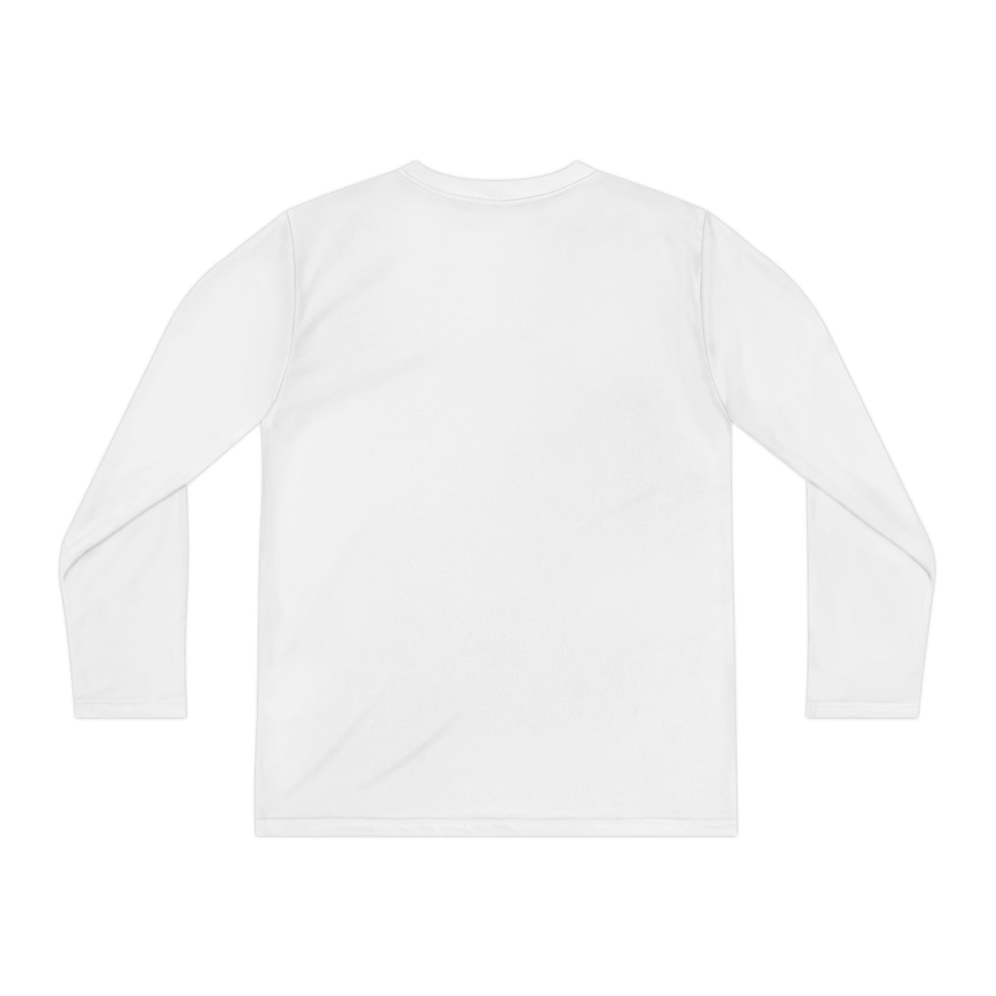 Youth Long Sleeve Tee — Purple Raven Mascot Team Shirt