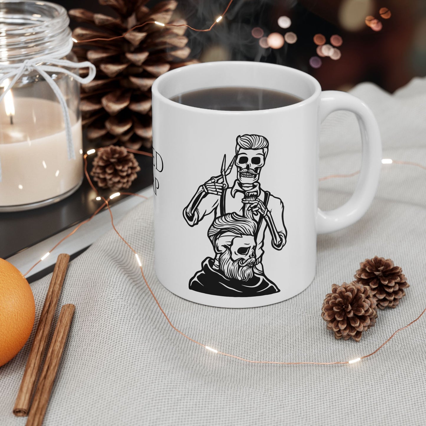 Coffee cup, Halloween Coffee cup, Skeleton mug, Halloween skeleton mug, wicked coffee, wicked tea cup, Halloween hot chocolate cup