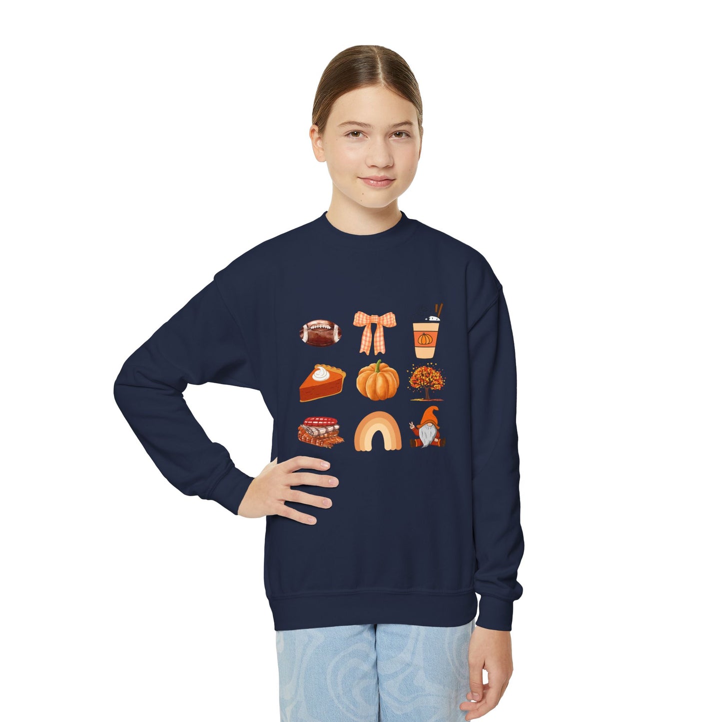 All About Fall - Youth Crewneck Sweatshirt