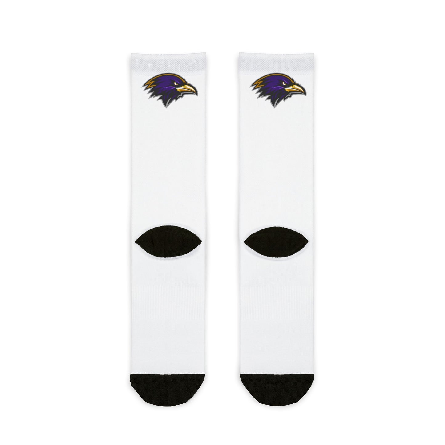 Ravens Crew Socks — Sports Team Logo Socks