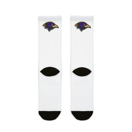 Ravens Crew Socks — Sports Team Logo Socks