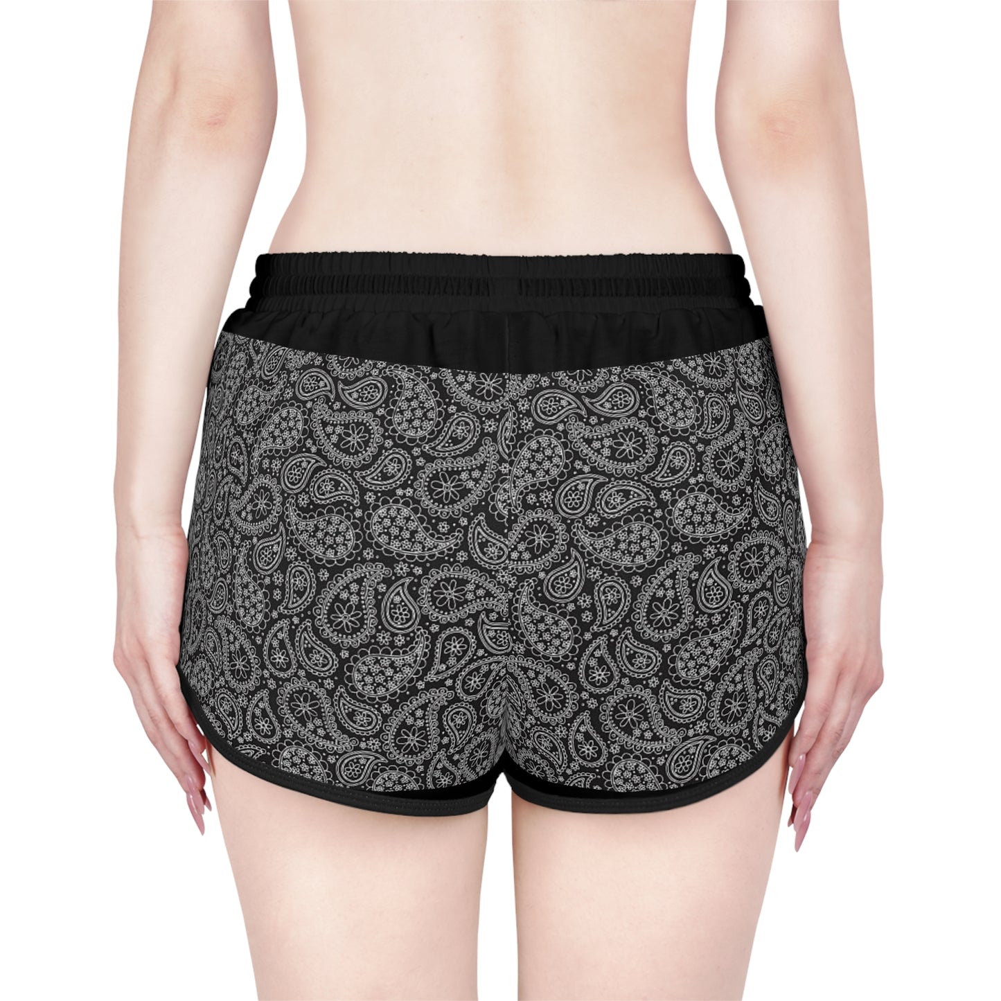 RAMS - Stylish Women's Relaxed Shorts, AOP, Casual Summer Wear, Beach Shorts, Active Lifestyle, Travel Essentials, Perfect for Relaxation