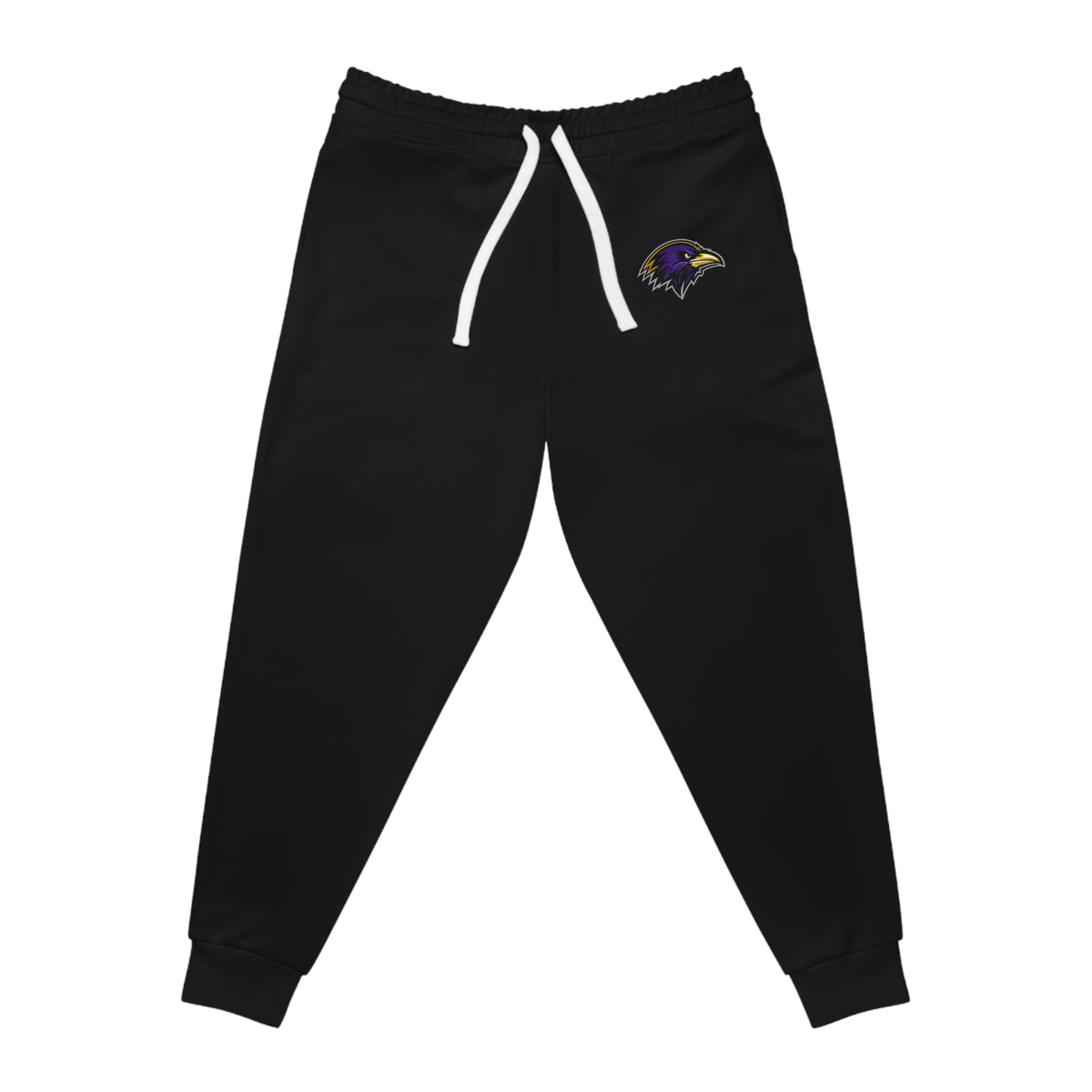 Ravens Athletic Joggers – Embroidered Team Logo Sweatpants