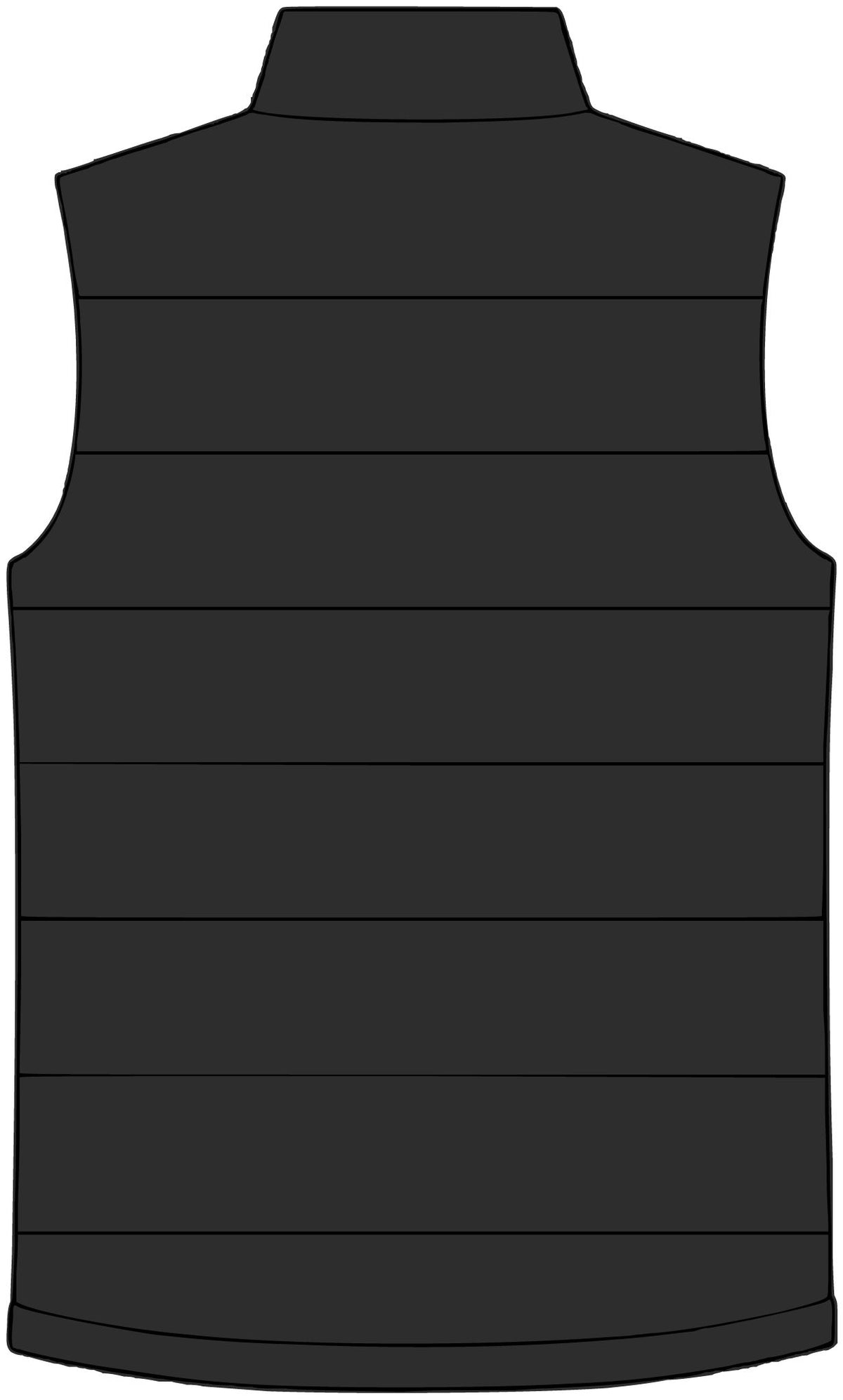 Matrix - Puffer Vest — Lightweight Quilted Vest with 'MATRIX' Chest Logo