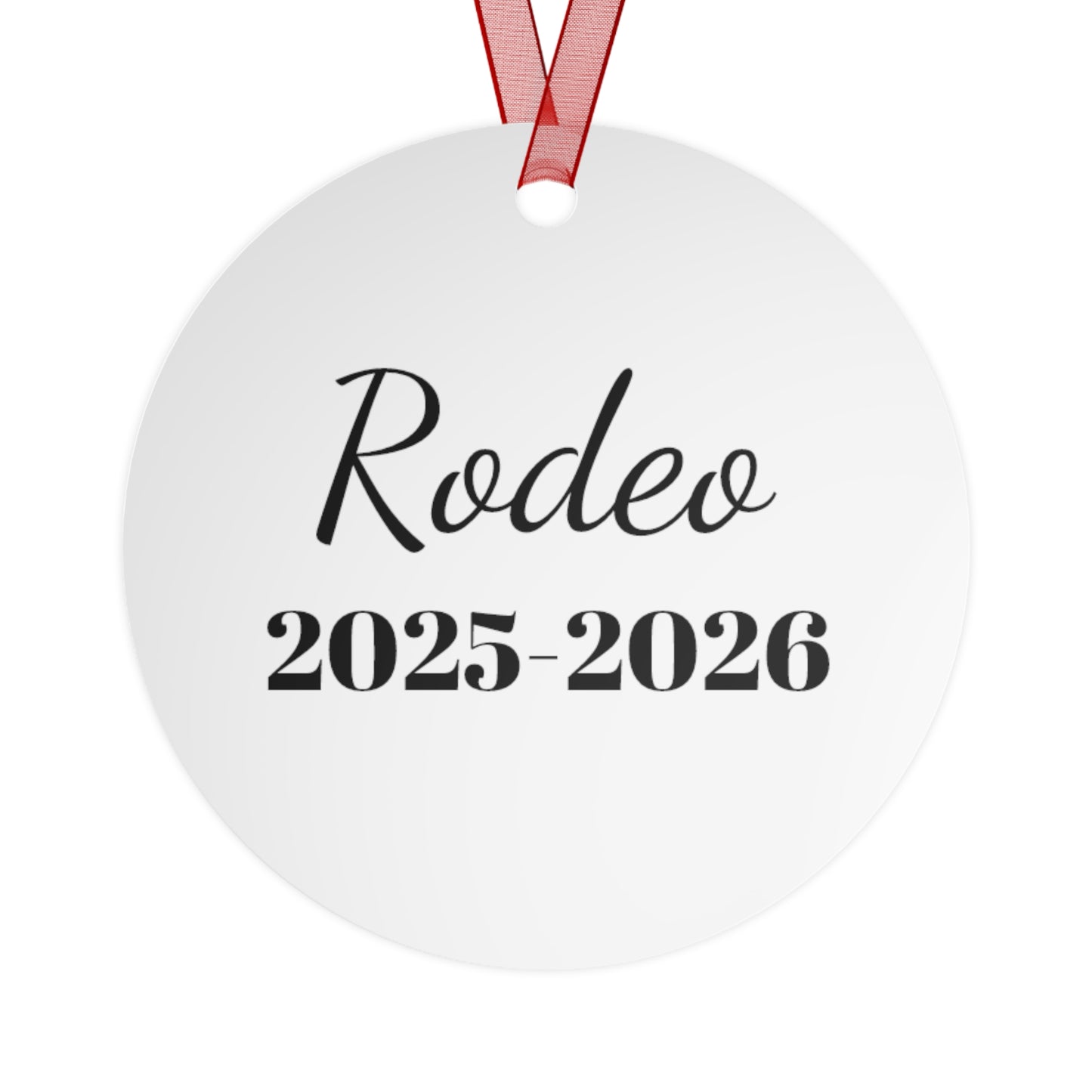 Rodeo Metal Ornament NTCC