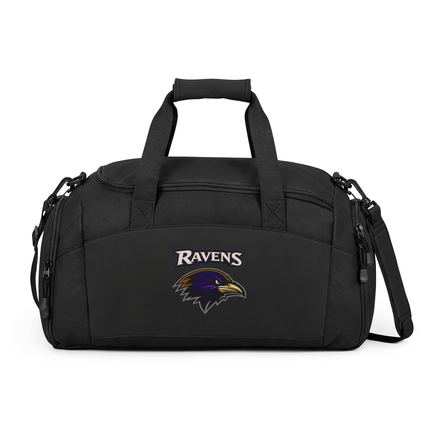 Ravens  Gym Bag — Team Duffle for Sports, Travel & Game Days