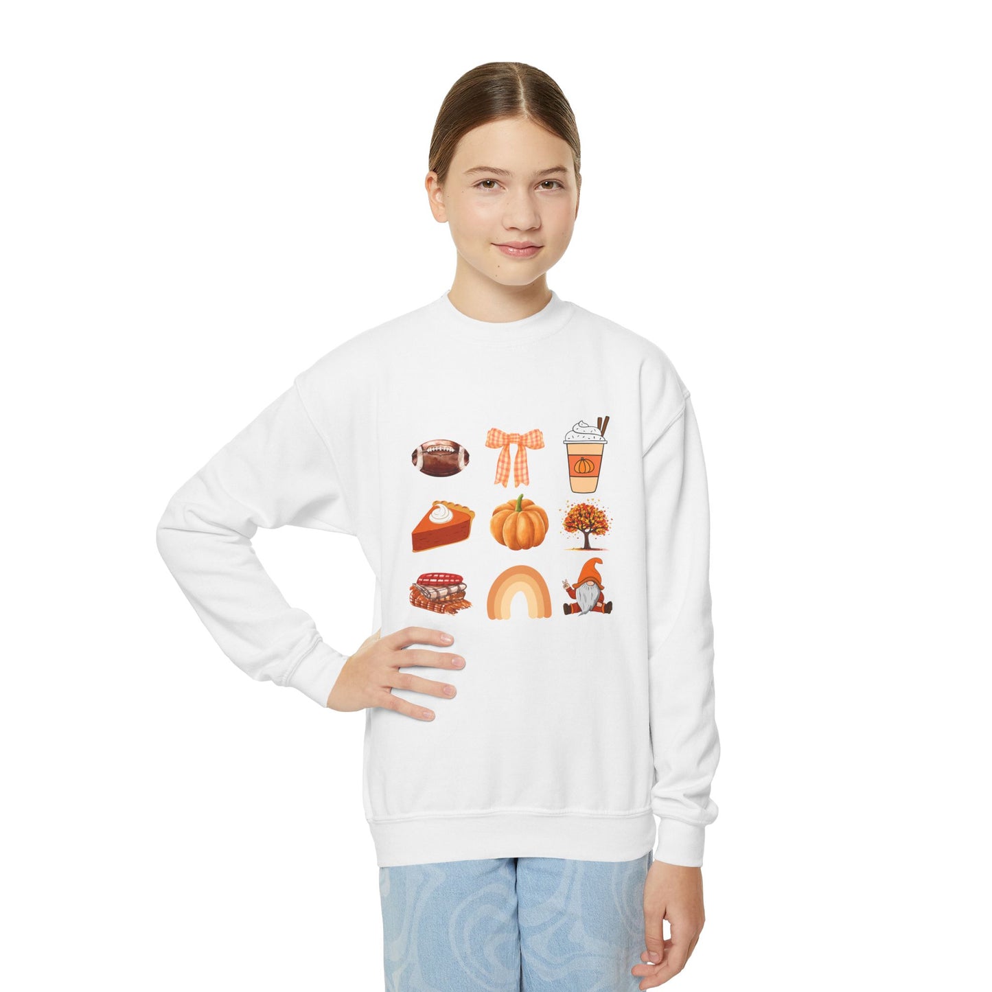 All About Fall - Youth Crewneck Sweatshirt