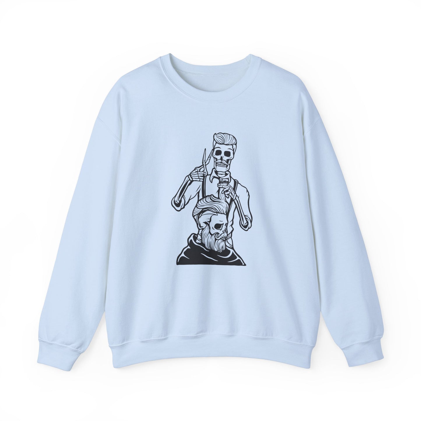 Halloween skeleton barber sweatshirt | Halloween gift | Skeleton Sweatshirt