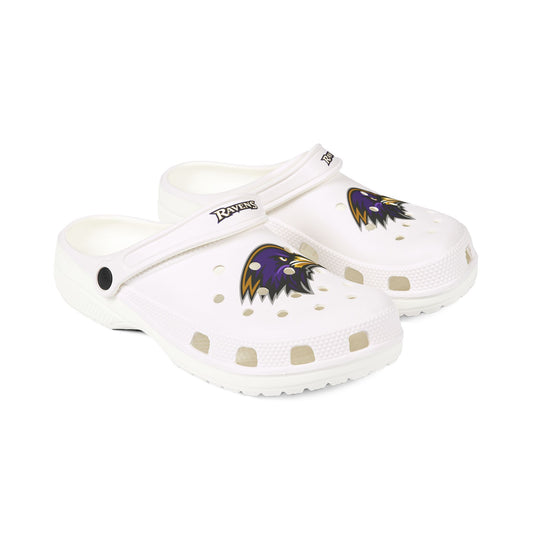 Raven Foam Clogs — Lightweight Team Spirit Slip-Ons