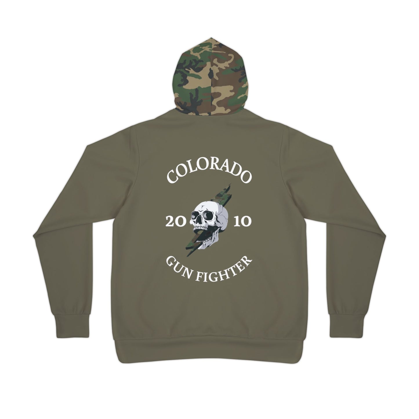 CGF Olive Athletic Hoodie (AOP)