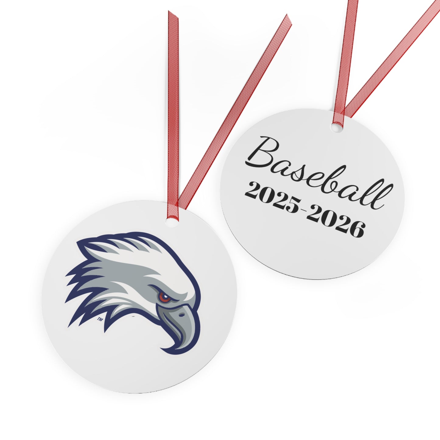 Baseball Metal Ornament NTCC