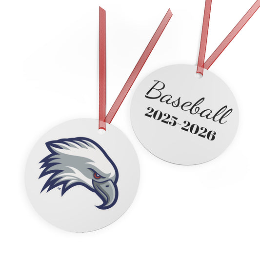 Baseball Metal Ornament NTCC