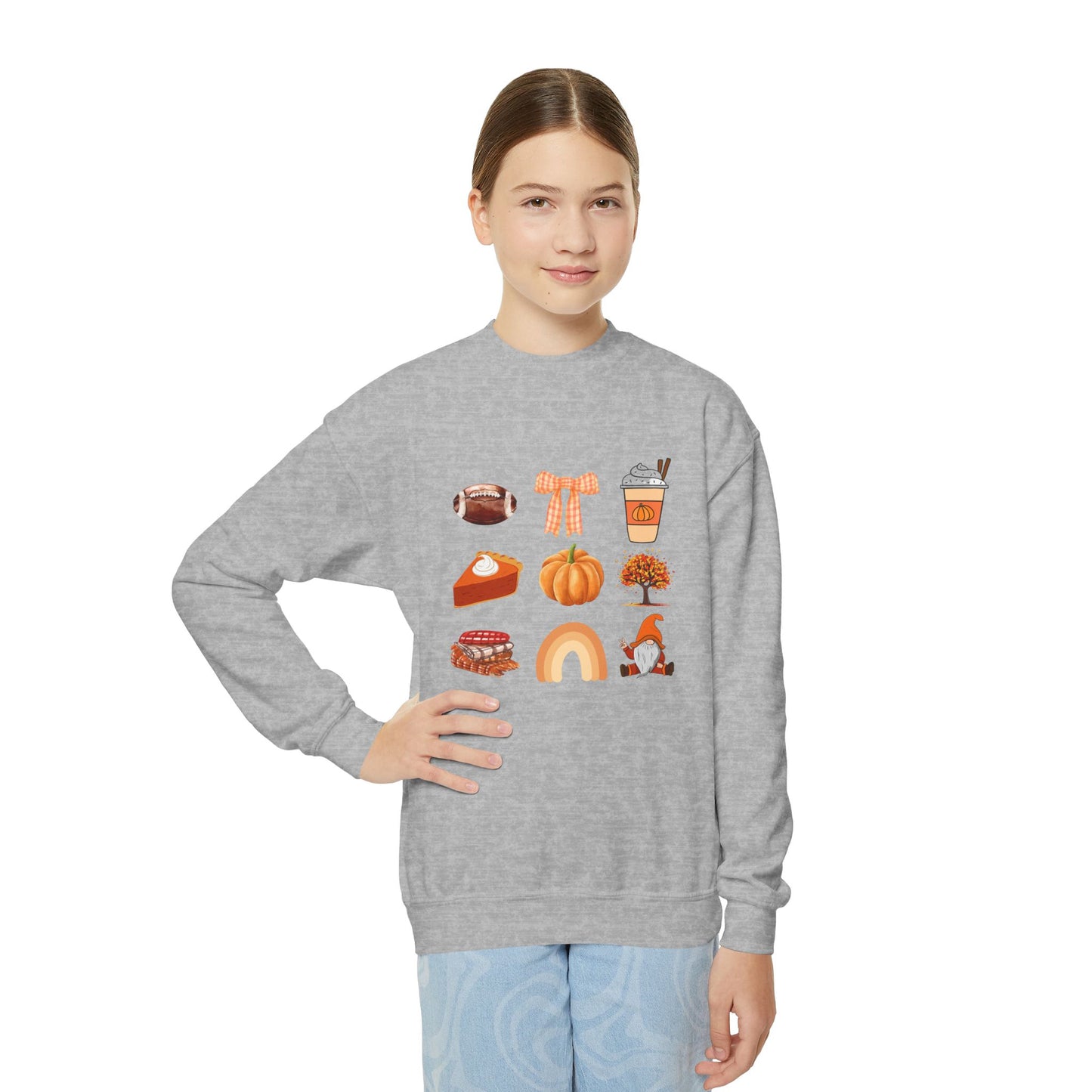 All About Fall - Youth Crewneck Sweatshirt