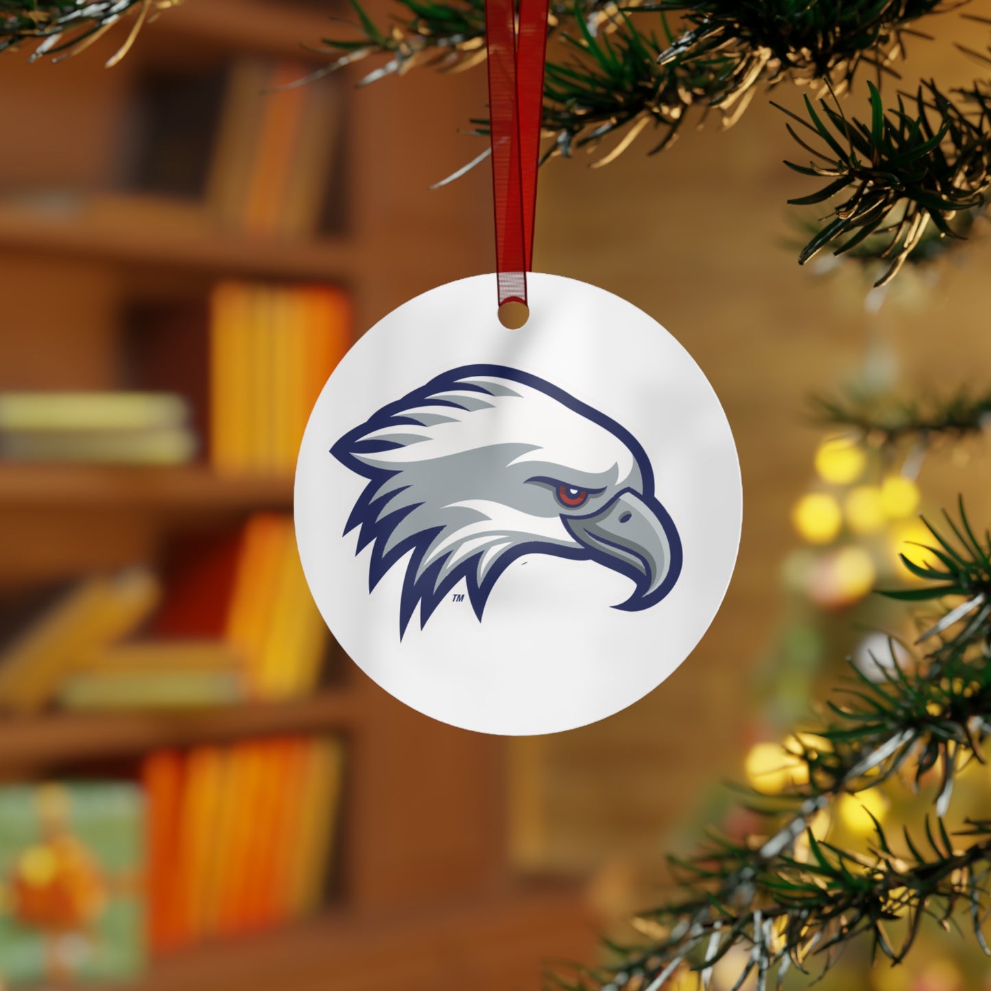 NTCC Baseball Metal Ornaments