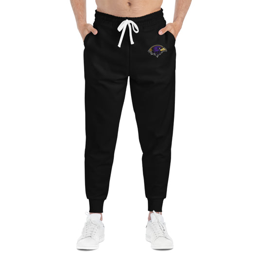 Ravens Athletic Joggers – Embroidered Team Logo Sweatpants