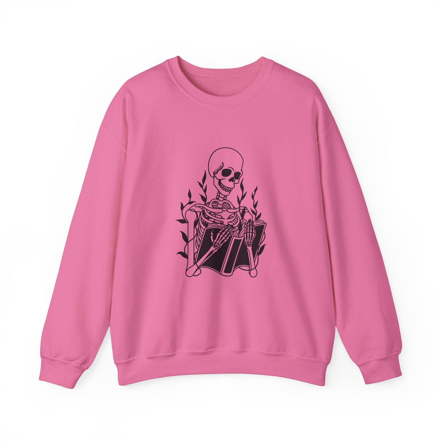 Halloween Skeleton Sweatshirt | Skeleton Gift | Dr Skeleton Gift | Halloween Book Reader