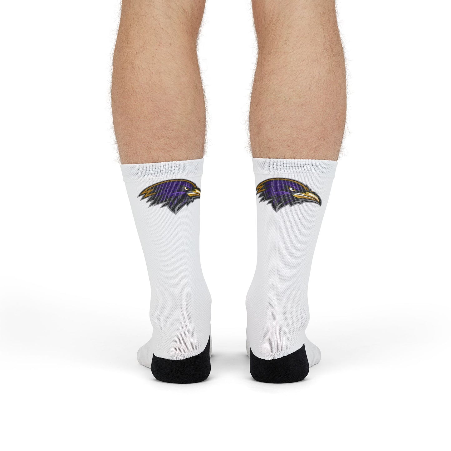 Ravens Crew Socks — Sports Team Logo Socks