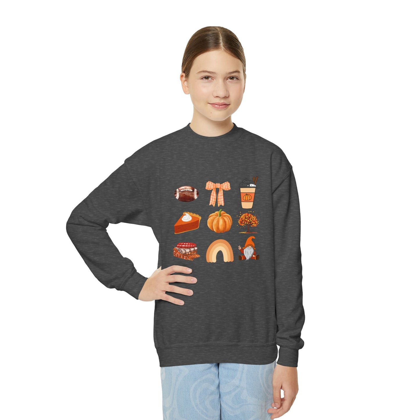 All About Fall - Youth Crewneck Sweatshirt