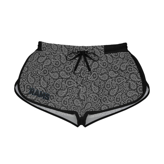 RAMS - Stylish Women's Relaxed Shorts, AOP, Casual Summer Wear, Beach Shorts, Active Lifestyle, Travel Essentials, Perfect for Relaxation