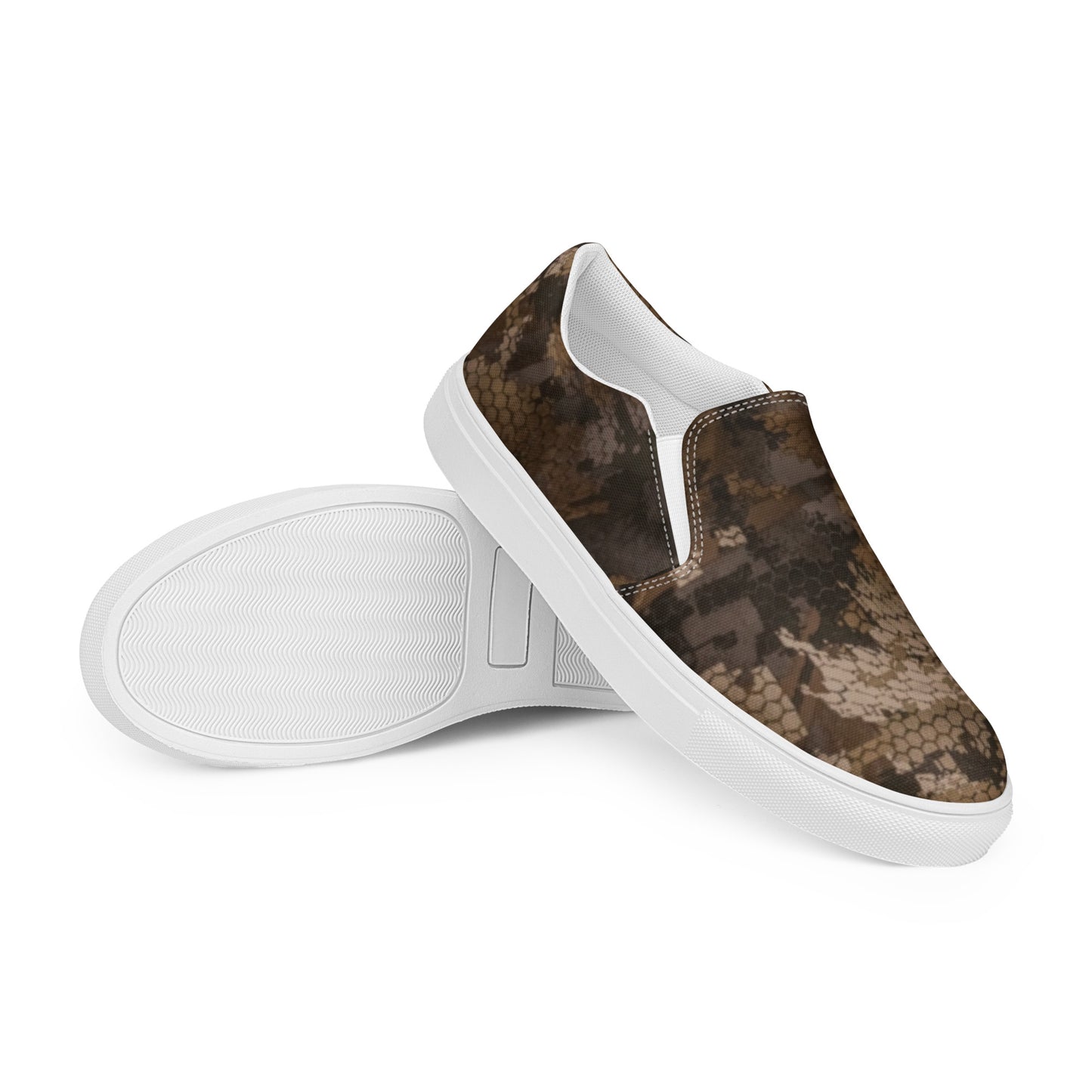 Camo - Men’s slip-on canvas shoes