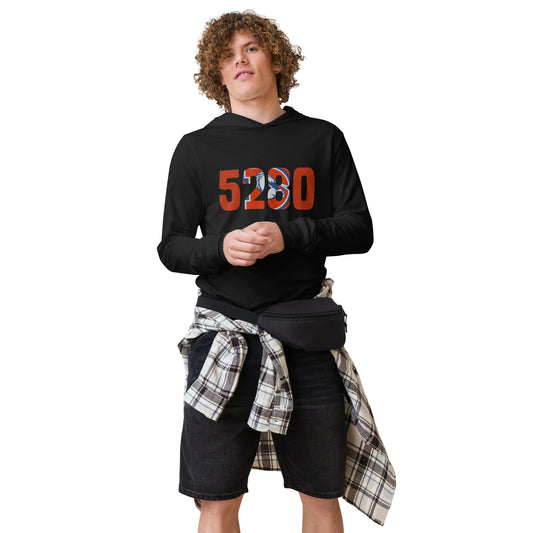 5280 D - Hooded long-sleeve tee