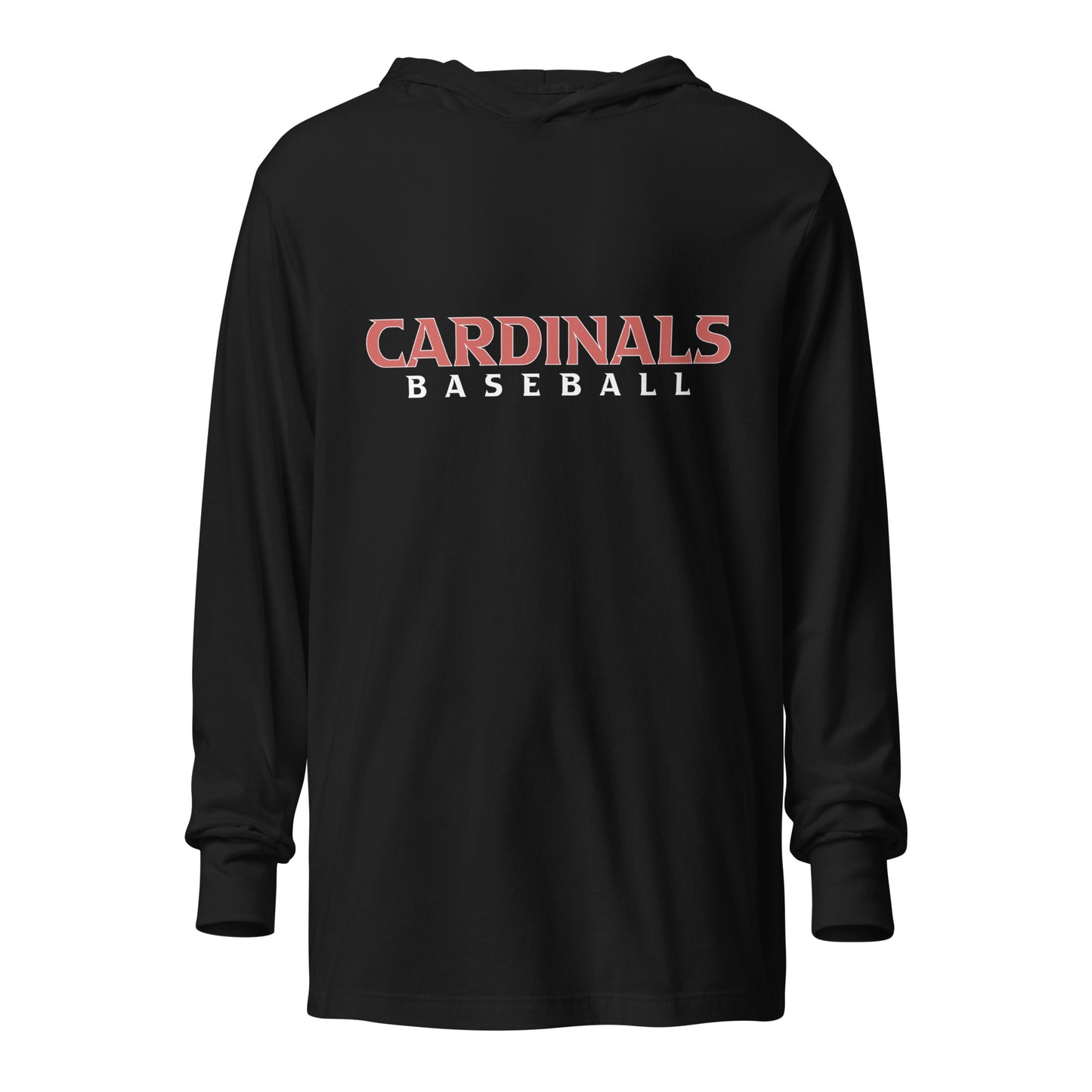 Cardinals Baseball- Hooded long-sleeve tee