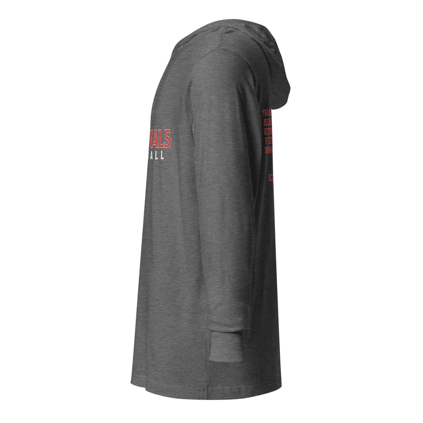 Cardinals Baseball- Hooded long-sleeve tee