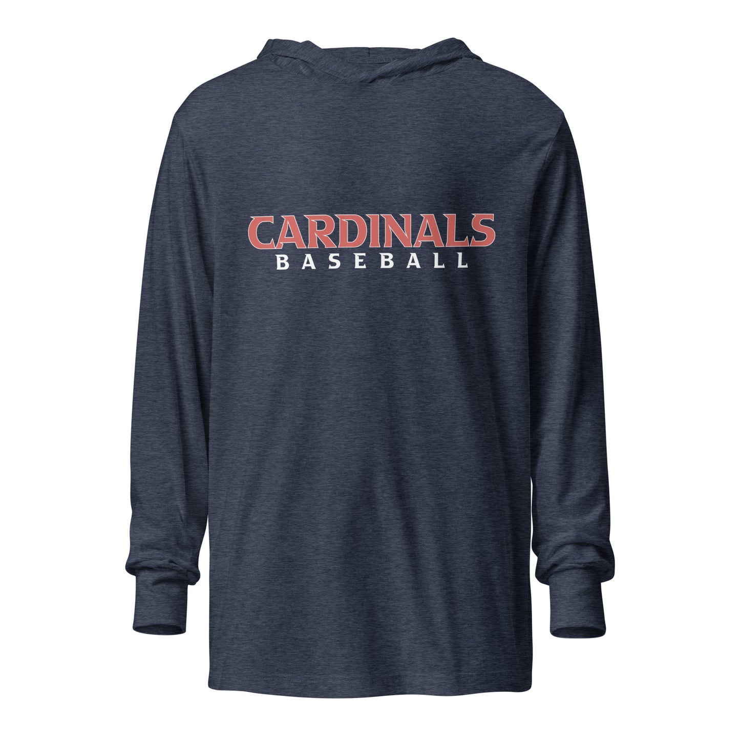 Cardinals Baseball- Hooded long-sleeve tee