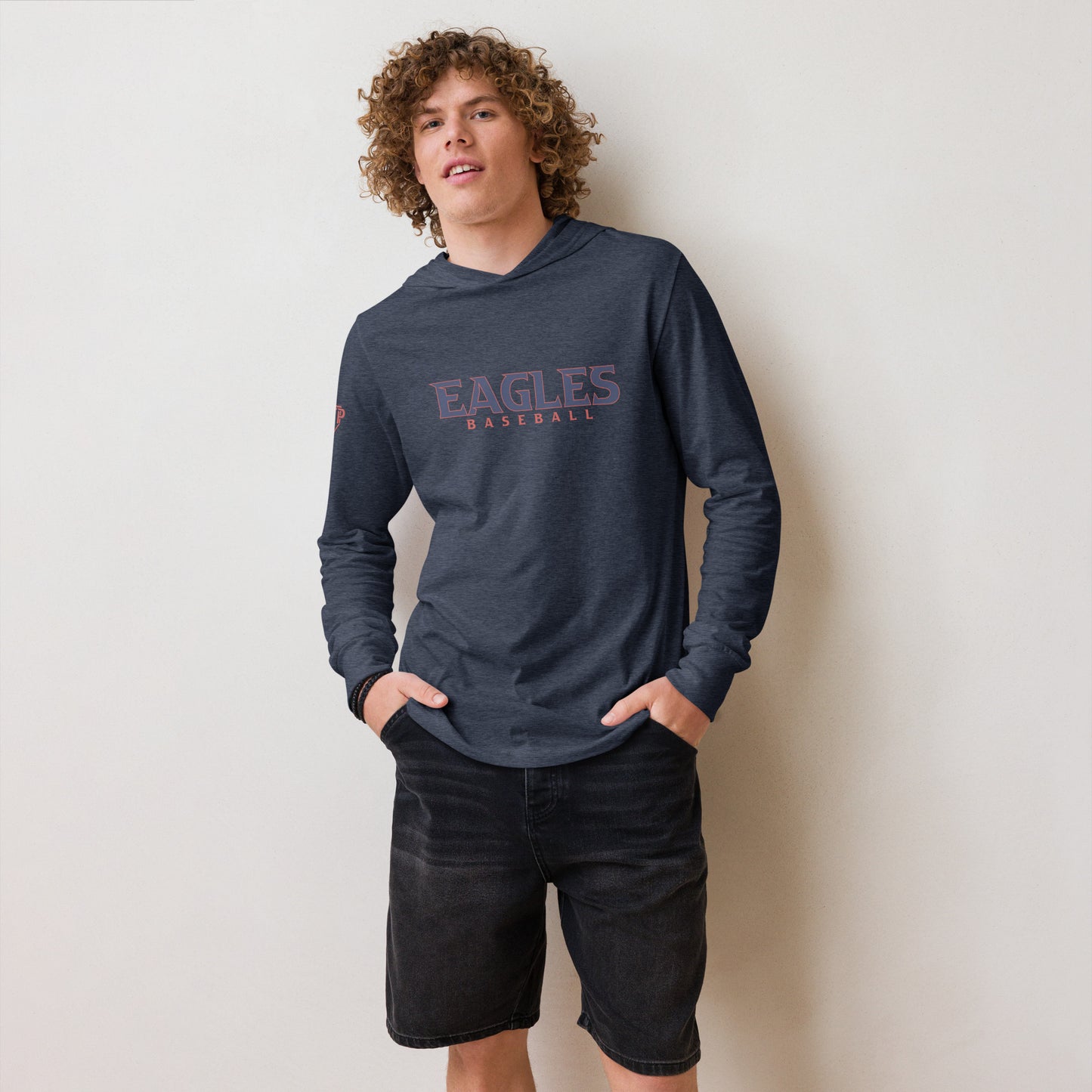 NTCC Baseball - Hooded long-sleeve tee