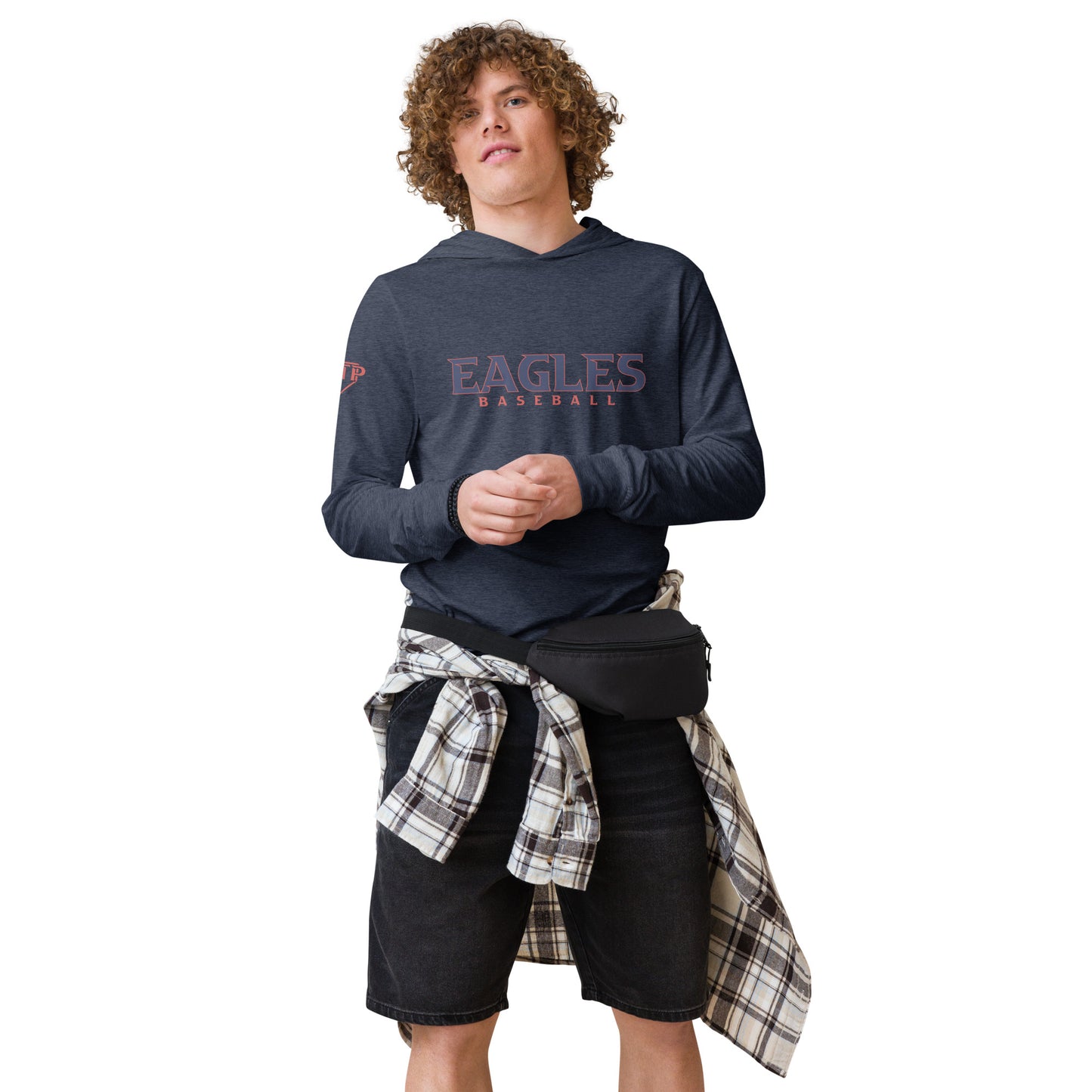 NTCC Baseball - Hooded long-sleeve tee