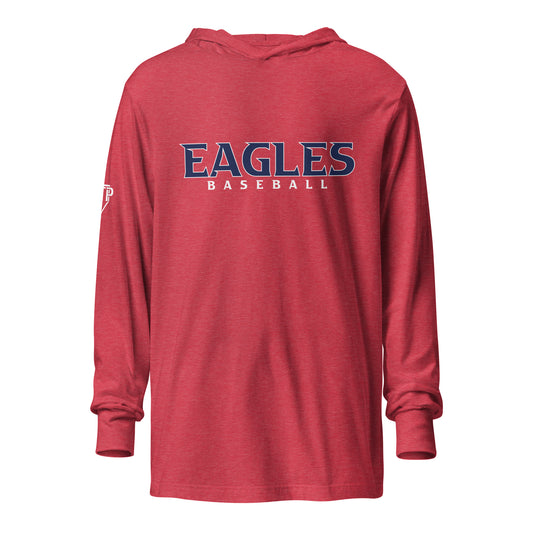 NTCC Baseball- Hooded long-sleeve tee