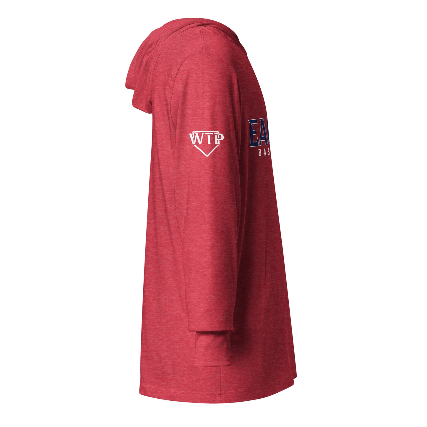 NTCC Baseball- Hooded long-sleeve tee