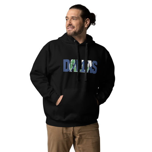 Dallas Basketball Unisex Hoodie