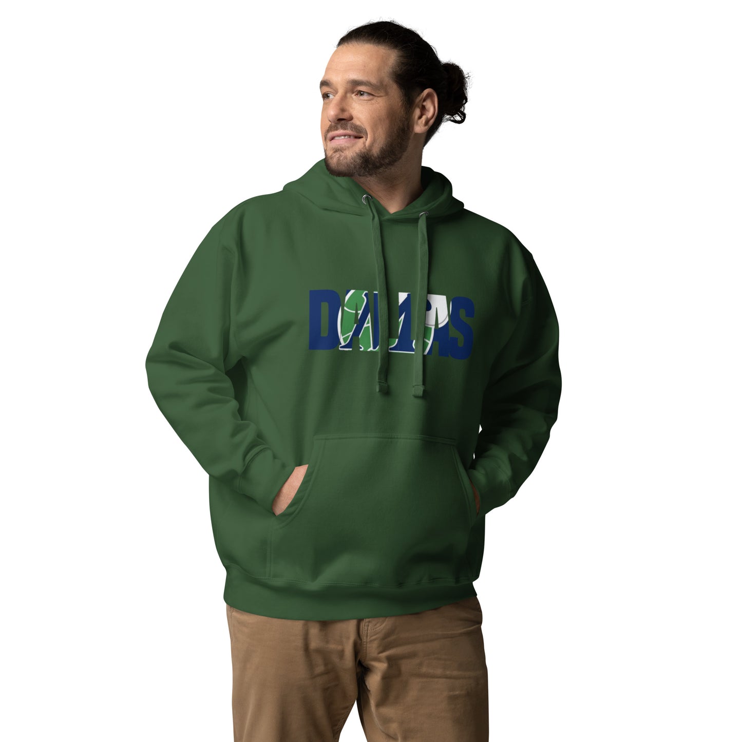 Dallas Basketball Unisex Hoodie