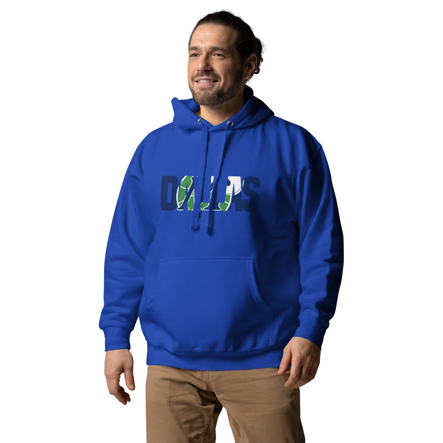 Dallas Basketball Unisex Hoodie