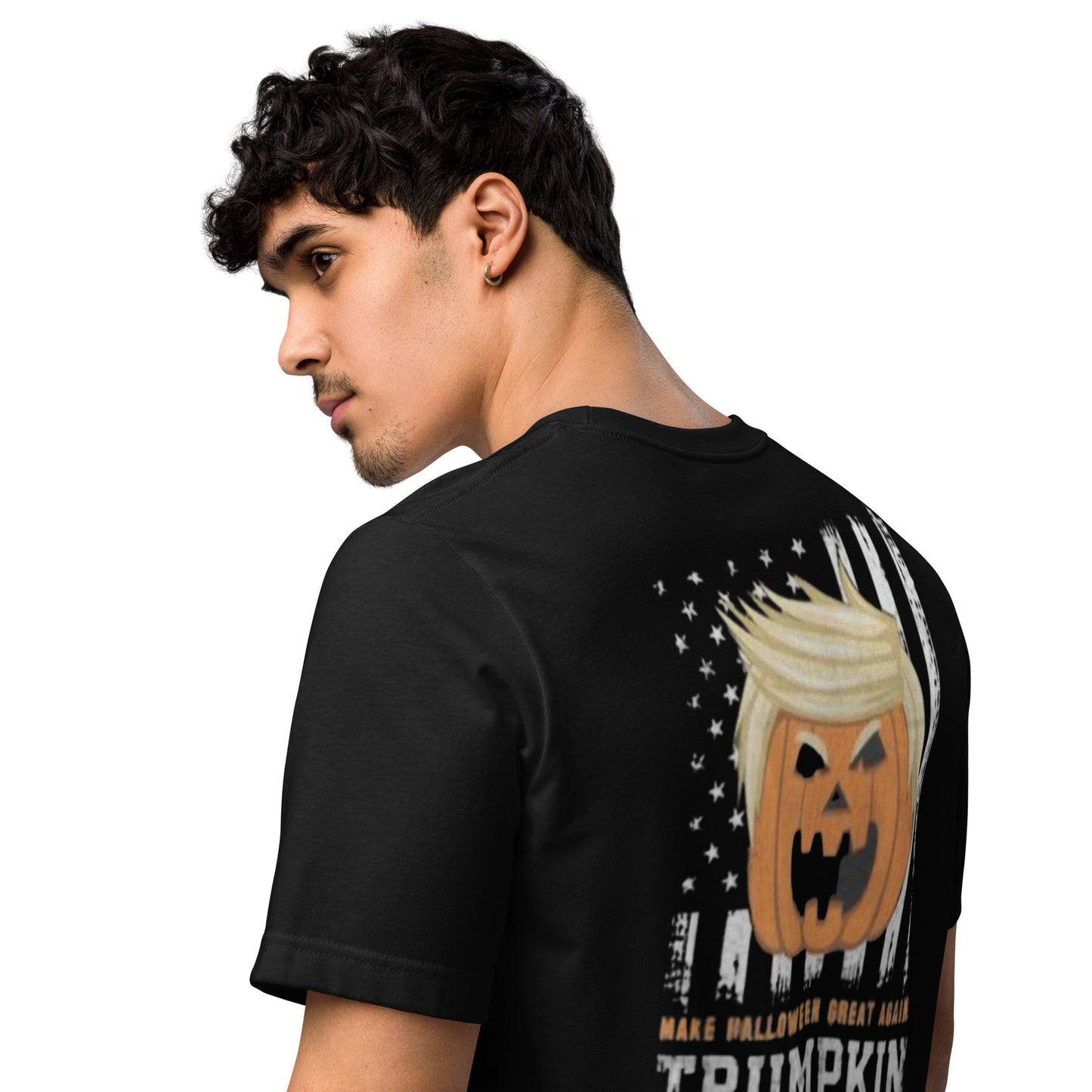 Trumpkin tshirt | pumpkin trump shirt | Halloween Trump Shirt | Trump Shirt | Fun Halloween Patriotic | Election Halloween TShirt | Halloween Trump T-Shirt