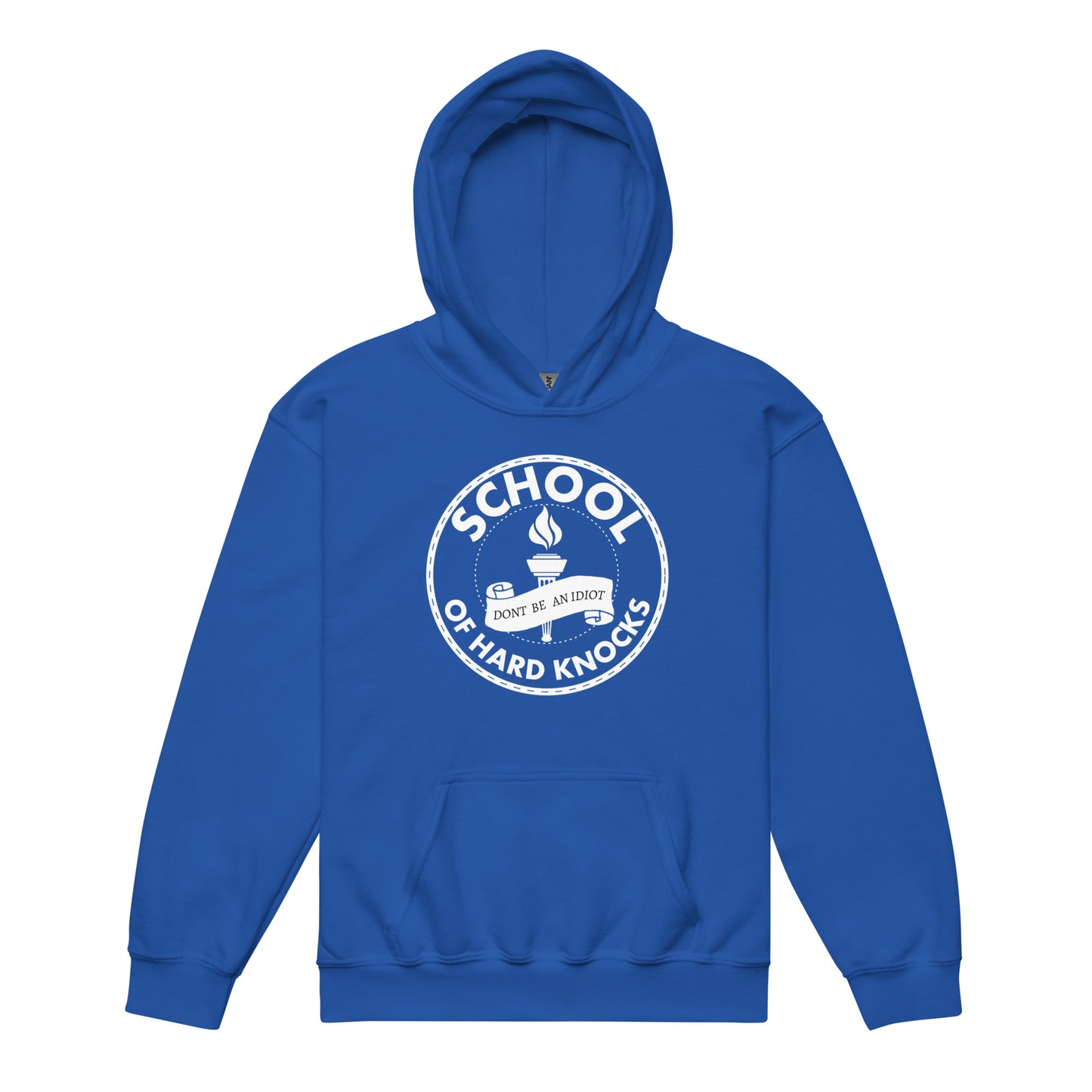 School oh hard knocks - Youth heavy blend hoodie